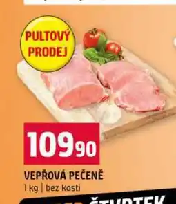 Terno VEPŘOVÁ PEČENĚ 1 kg bez kosti nabídka