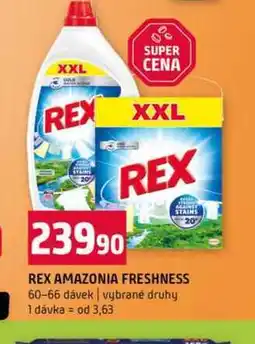 Terno REX AMAZONIA FRESHNESS 60-66 dávek vybrané druhy nabídka