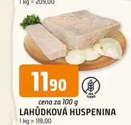 Trefa LAHŮDKOVÁ HUSPENINA nabídka