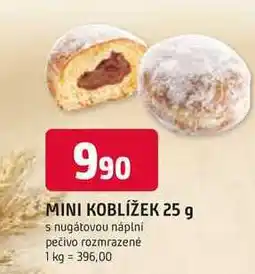 Trefa MINI KOBLÍŽEK 25 g s nugátovou náplní nabídka