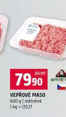 Terno VEPŘOVÉ MASO 600 g mélněné nabídka