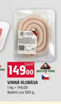 Terno VINNÁ KLOBÁSA nabídka