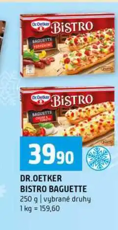 Terno DR.OETKER BISTRO BAGUETTE 250 g vybrané druhy nabídka