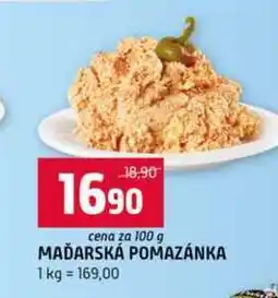 Terno MAĎARSKÁ POMAZÁNKA nabídka