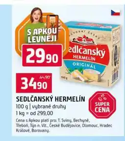 Terno SEDLČANSKÝ HERMELÍN 100 g vybrané druhy nabídka