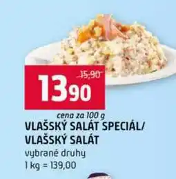 Terno VLAŠSKÝ SALÁT SPECIÁL VLAŠSKÝ SALÁT 100g vybrané druhy nabídka