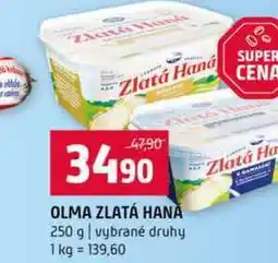 Terno OLMA ZLATÁ HANA 250 g vybrané druhy nabídka