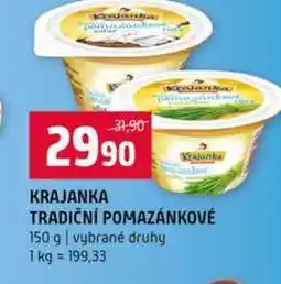 Terno KRAJANKA TRADIČNÍ POMAZÁNKOVÉ 150 g vybrané druhy nabídka