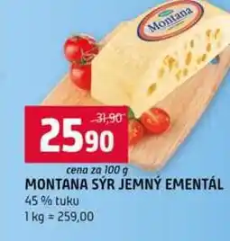 Terno MONTANA SÝR JEMNÝ EMENTÁL 45% tuku nabídka