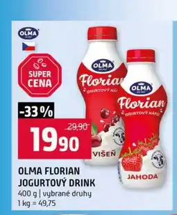 Terno OLMA FLORIAN JOGURTOVÝ DRINK 400 g vybrané druhy nabídka
