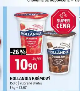 Terno HOLLANDIA KRÉMOVÝ 150 g vybrané druhy nabídka