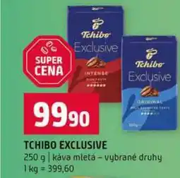 Terno TCHIBO EXCLUSIVE 250 g káva mletá vybrané druhy nabídka