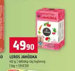 Terno LEROS JAHŮDKA 40 g dětský čaj bylinný nabídka