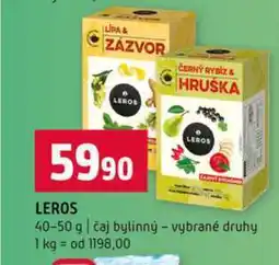 Terno LEROS 40-50 g čaj bylinný vybrané druhy nabídka