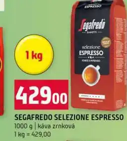 Terno SEGAFREDO SELEZIONE ESPRESSO 1000 g káva zrnková nabídka