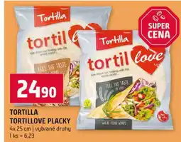 Terno TORTILLA TORTILLOVE PLACKY 4x 25 cm vybrané druhy nabídka
