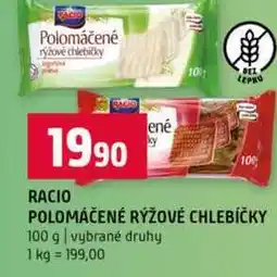 Terno RACIO POLOMÁČENÉ RÝŽOVÉ CHLEBÍČKY 100 g vybrané druhy nabídka