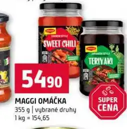 Terno MAGGI OMÁČKA 355 g vybrané druhy nabídka