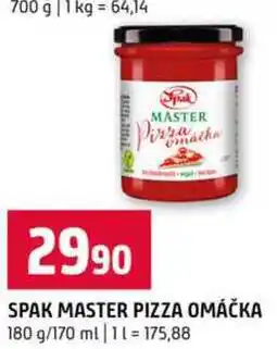 Terno SPAK MASTER PIZZA OMÁČKA 180 g 170 ml nabídka