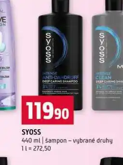 Terno SYOSS 440 ml šampon vybrané druhy nabídka