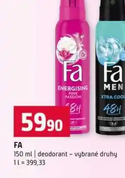 Terno FA 150 ml deodorant vybrané druhy nabídka