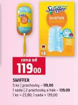 Terno SWIFFER 5 ks prachovky 1 sada 2 prachovky a hák nabídka