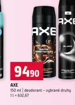Terno AXE 150 ml deodorant vybrané druhy nabídka