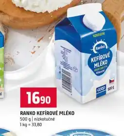 Terno RANKO KEFÍROVÉ MLÉKO 500 g nízkotučné nabídka