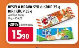 Terno VESELÁ KRÁVA SÝR & KŘUP 35 g KIRI KŘUP 35 g vybrané druhy nabídka