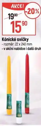 Globus Kónické svíčky nabídka