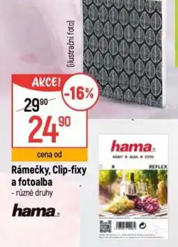 Globus Rámečky, Clip-fixy a fotoalba nabídka