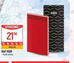 Globus Diář 2026 nabídka