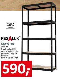 Bauhaus Kovový regál nabídka