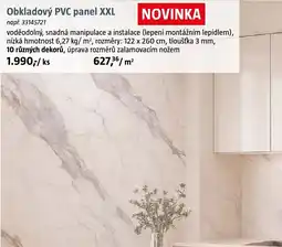 Bauhaus Obkladový PVC panel XXL nabídka