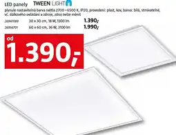 Bauhaus LED panely nabídka