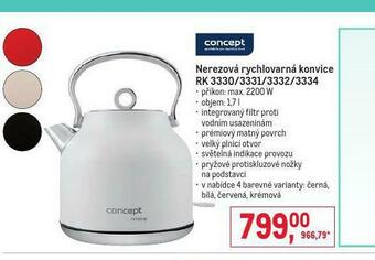 Makro Nerezová rychlovarná konvice nabídka