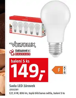 Bauhaus Sada LED žárovek nabídka