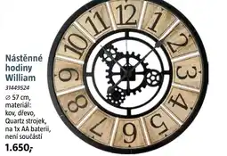 Bauhaus Nástěnné hodiny William nabídka