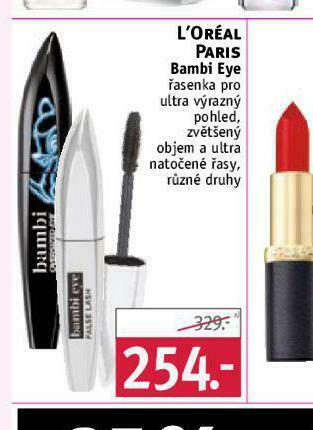 Rossmann Loreal paris řasenka nabídka