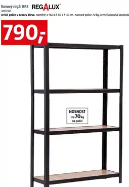 Bauhaus Kovový regál RR3 nabídka