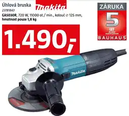 Bauhaus Makita Úhlová bruska nabídka
