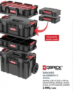 Bauhaus Sada kufrů na nářadí 6 v1 nabídka