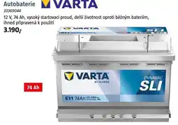 Bauhaus VARTA Autobaterie nabídka