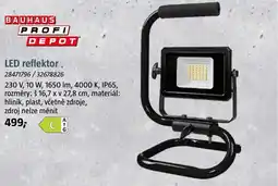 Bauhaus LED reflektor nabídka