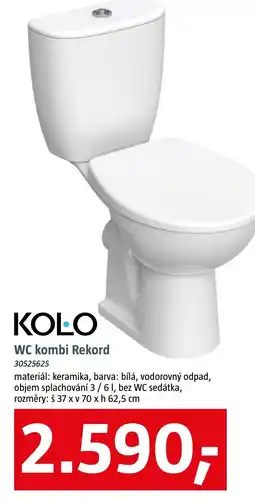 Bauhaus WC kombi Rekord nabídka