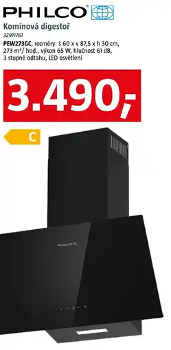 Bauhaus Komínová digestoř nabídka