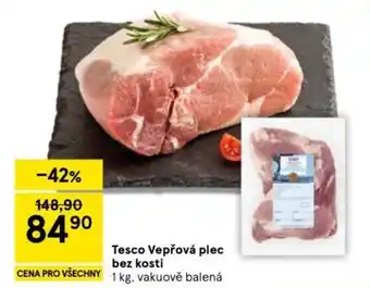 Tesco Vepřová plec bez kosti
