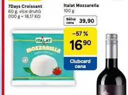 Tesco Itala mozzarella nabídka