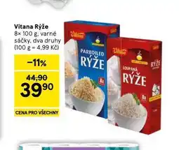 Tesco Vitana rýže nabídka