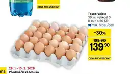 Tesco Vejce m 30 ks nabídka